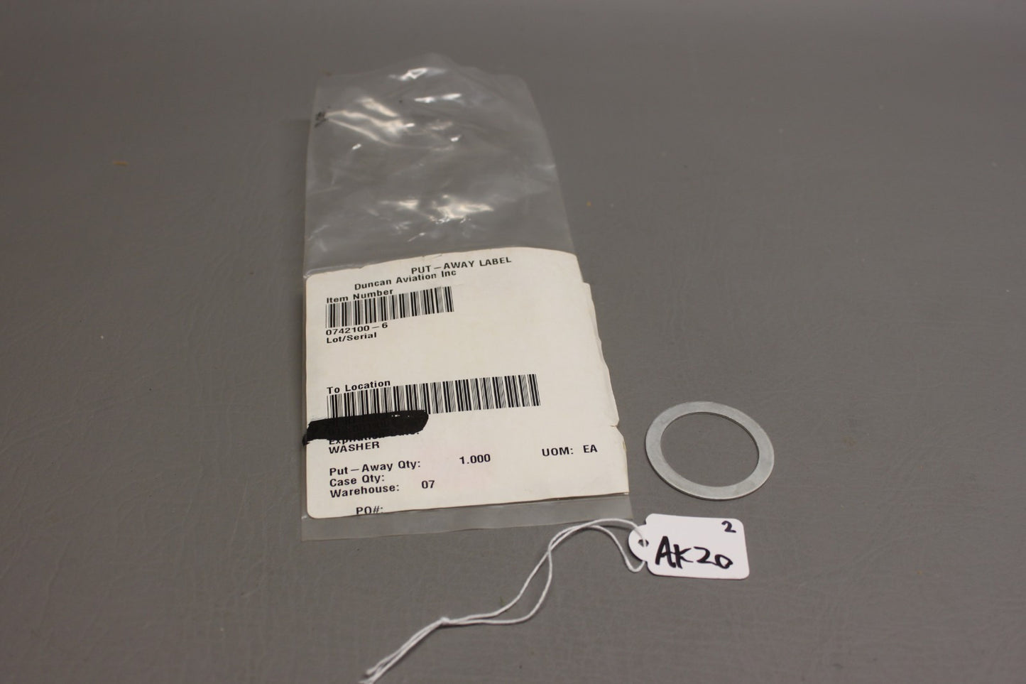 0742100-6 Cessna 180/185 Tail Spring Washer