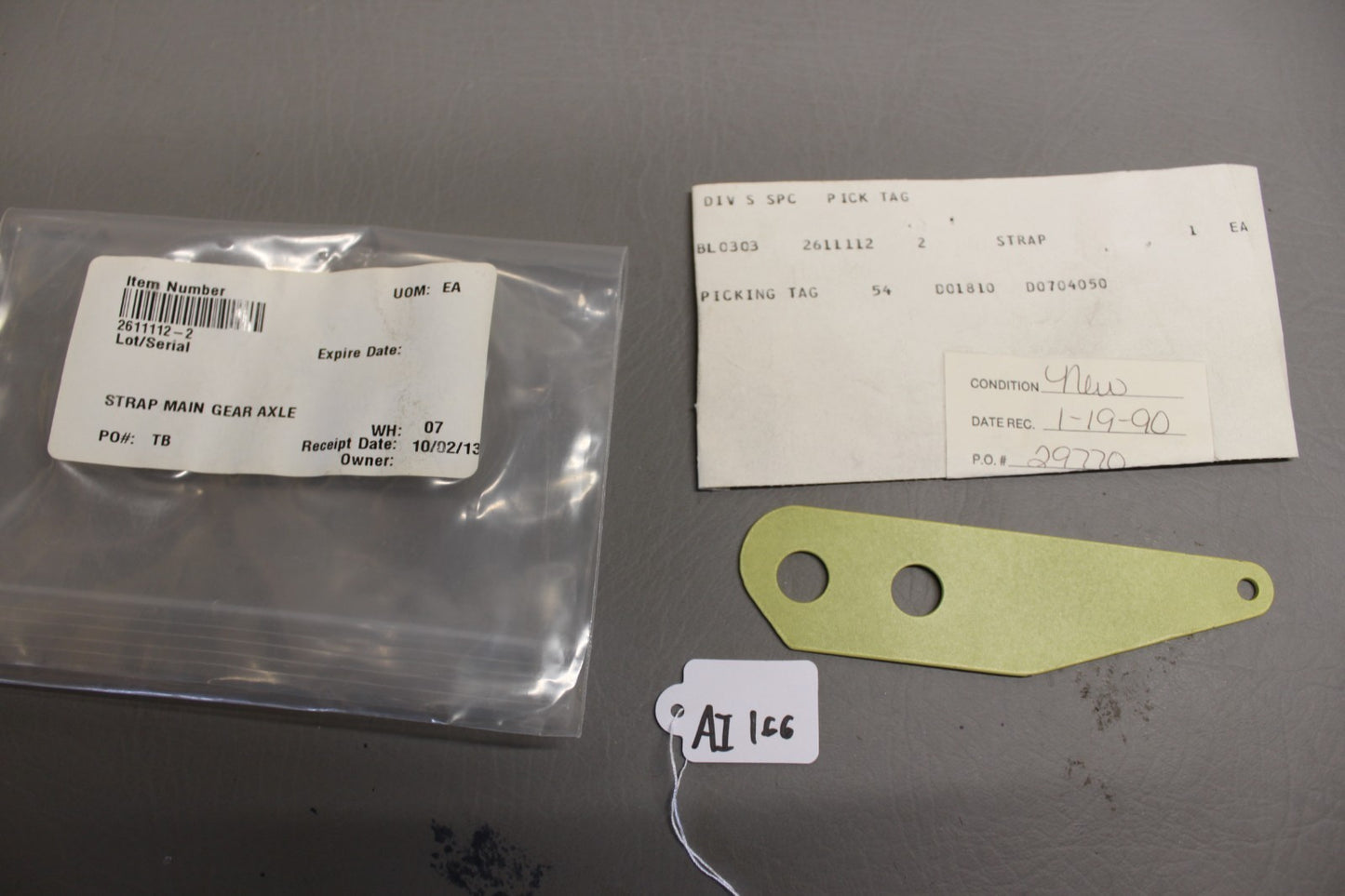2611112-2 Cessna Main Gear Axle Strap