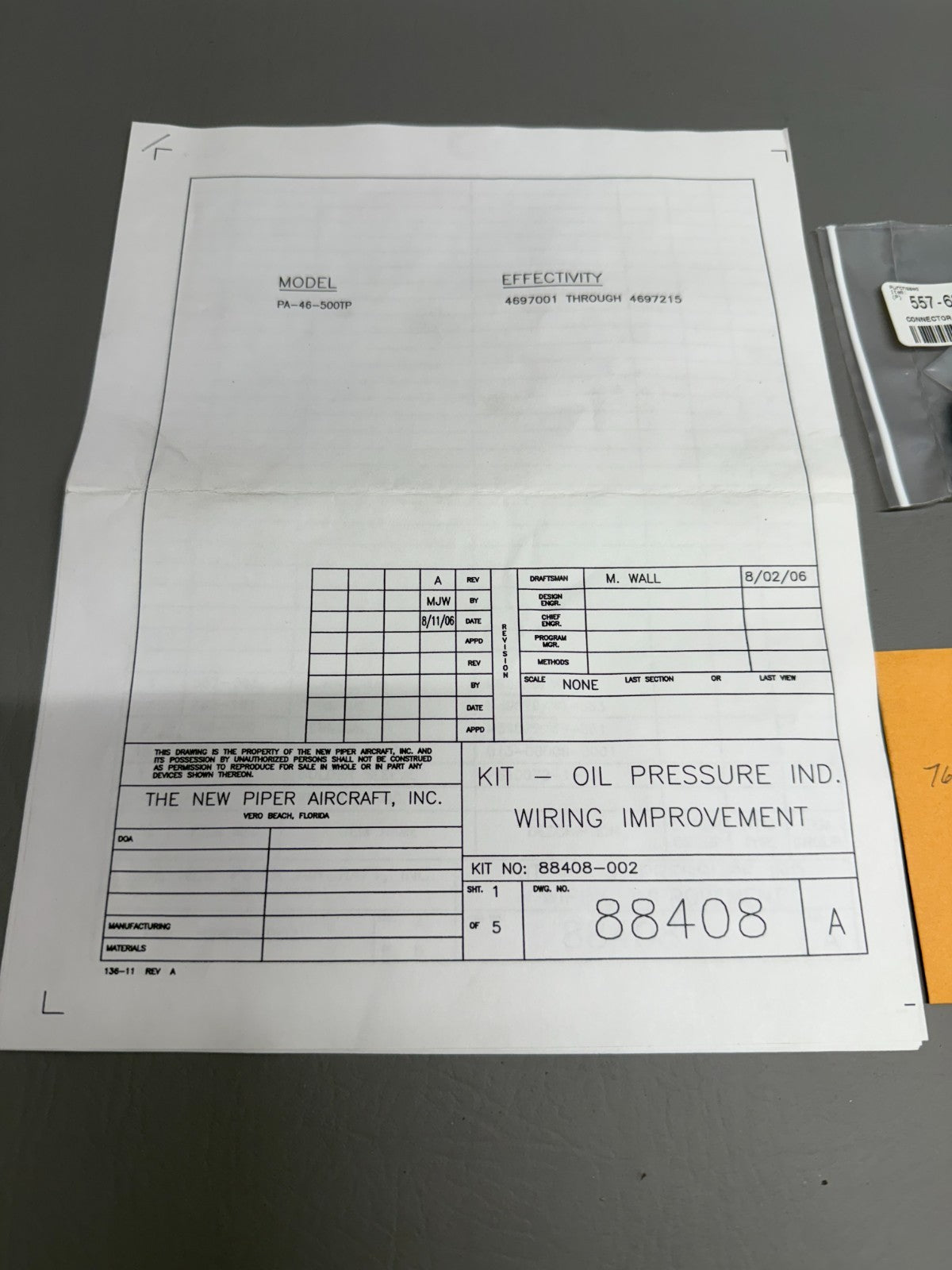 88408-002 Piper Wiring Kit