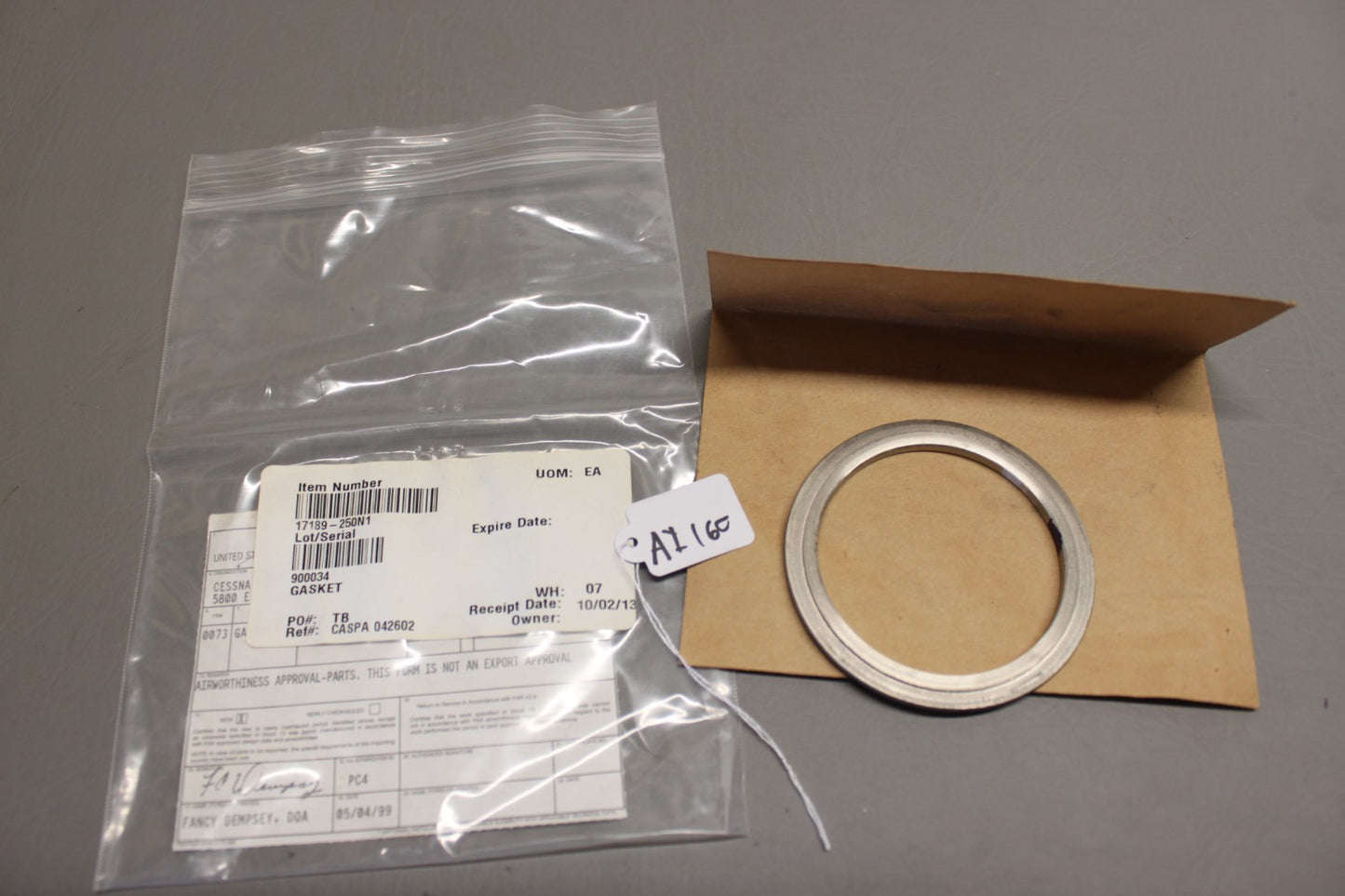 17189-250N1 Cessna Gasket