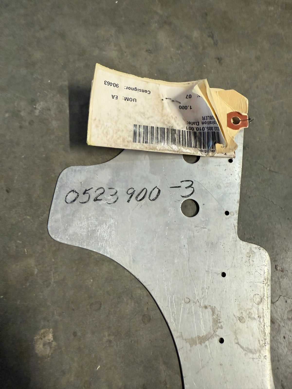 0523900-3 Cessna Landing Gear Doubler