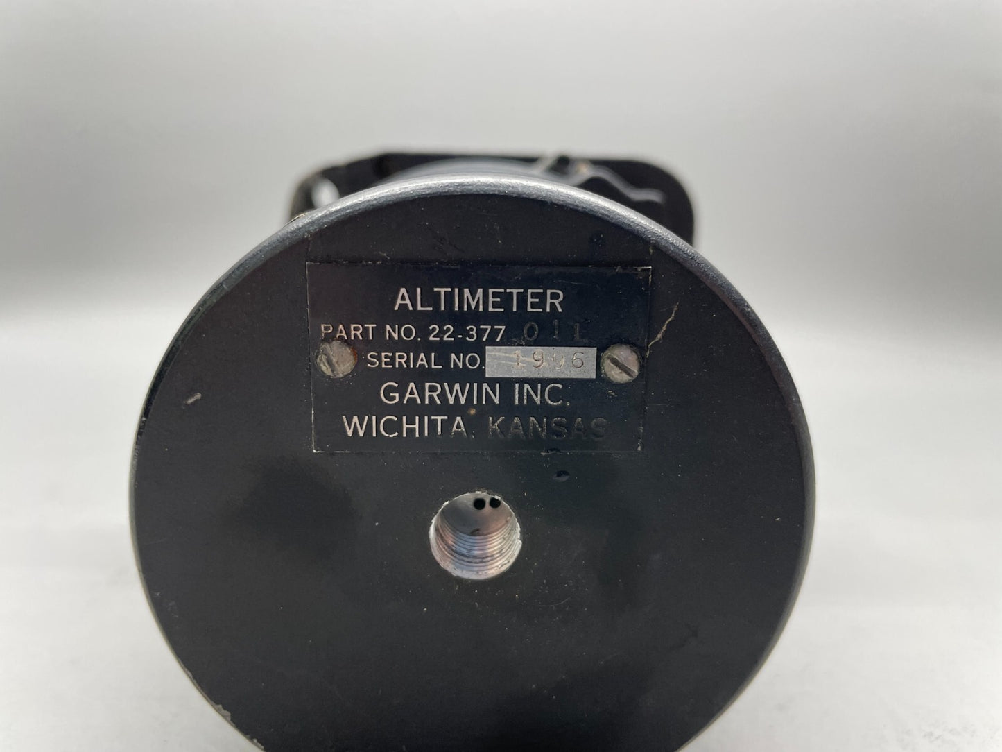 Altimeter P/N 22-377-01