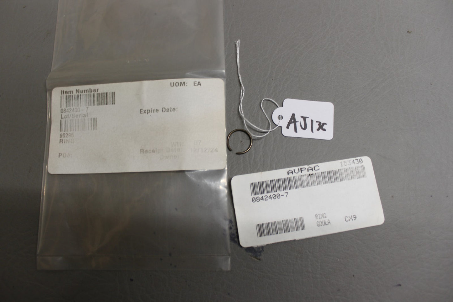 0842400-7 Cessna Shimmy Dampener Lock Ring