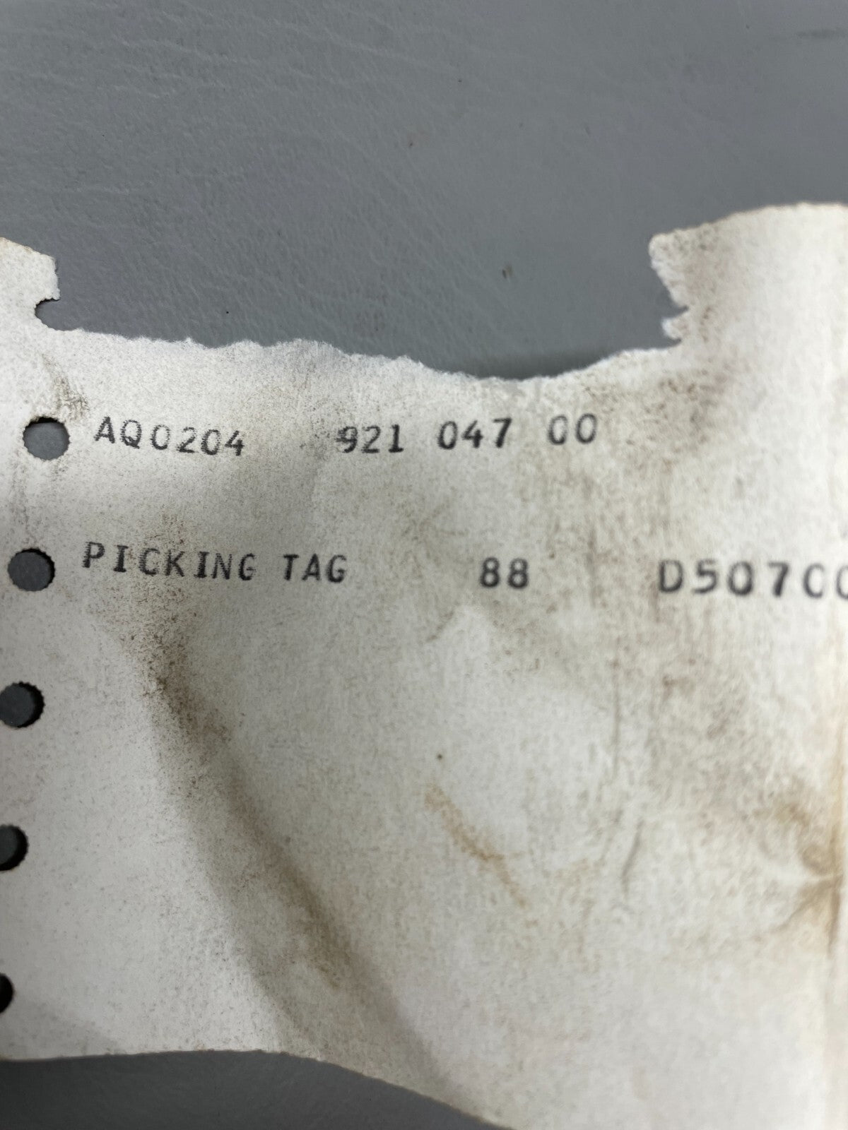 Cessna Gasket P/N 921-047-00