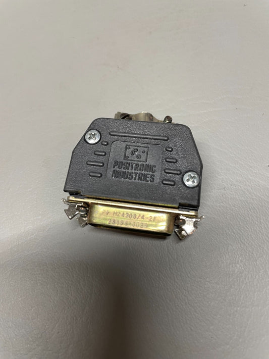 Aircraft Positronic Sidewall Phone Connector P/N M24308/4-2F