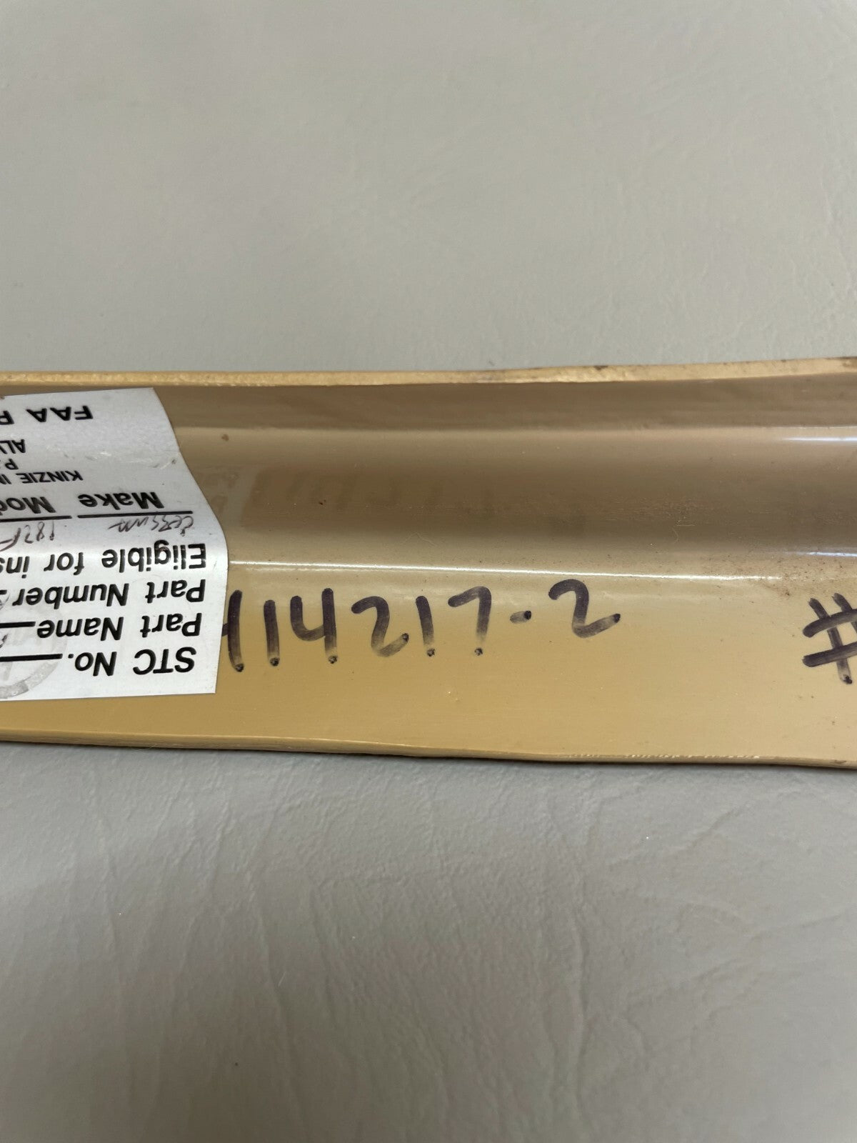 Cessna 185F Seat Trim P/N K1414217-2