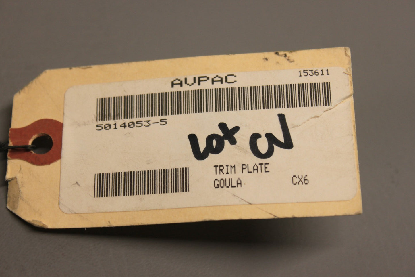 5014053-5 Cessna Trim Plate