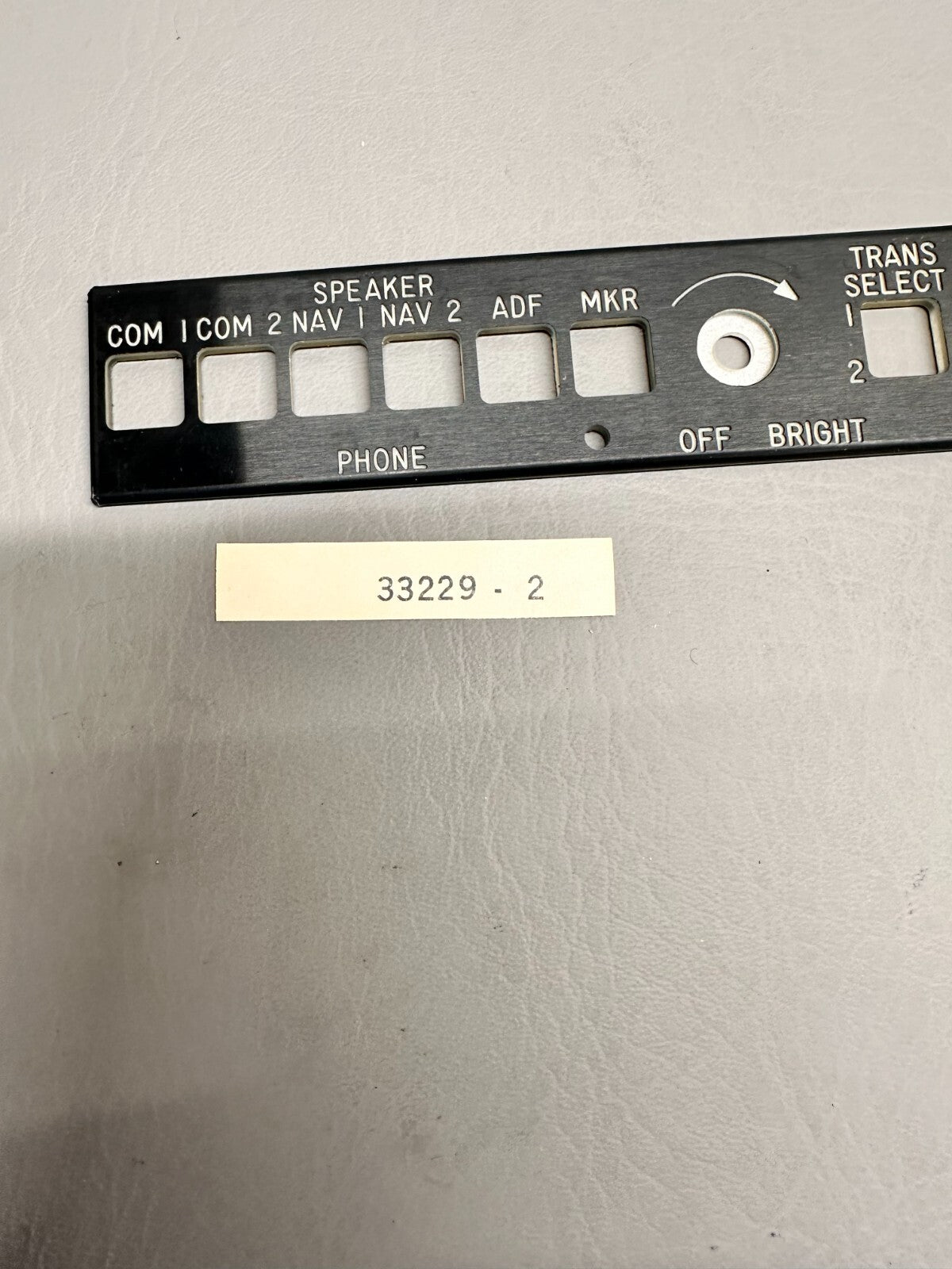 33229-002 Piper Placard