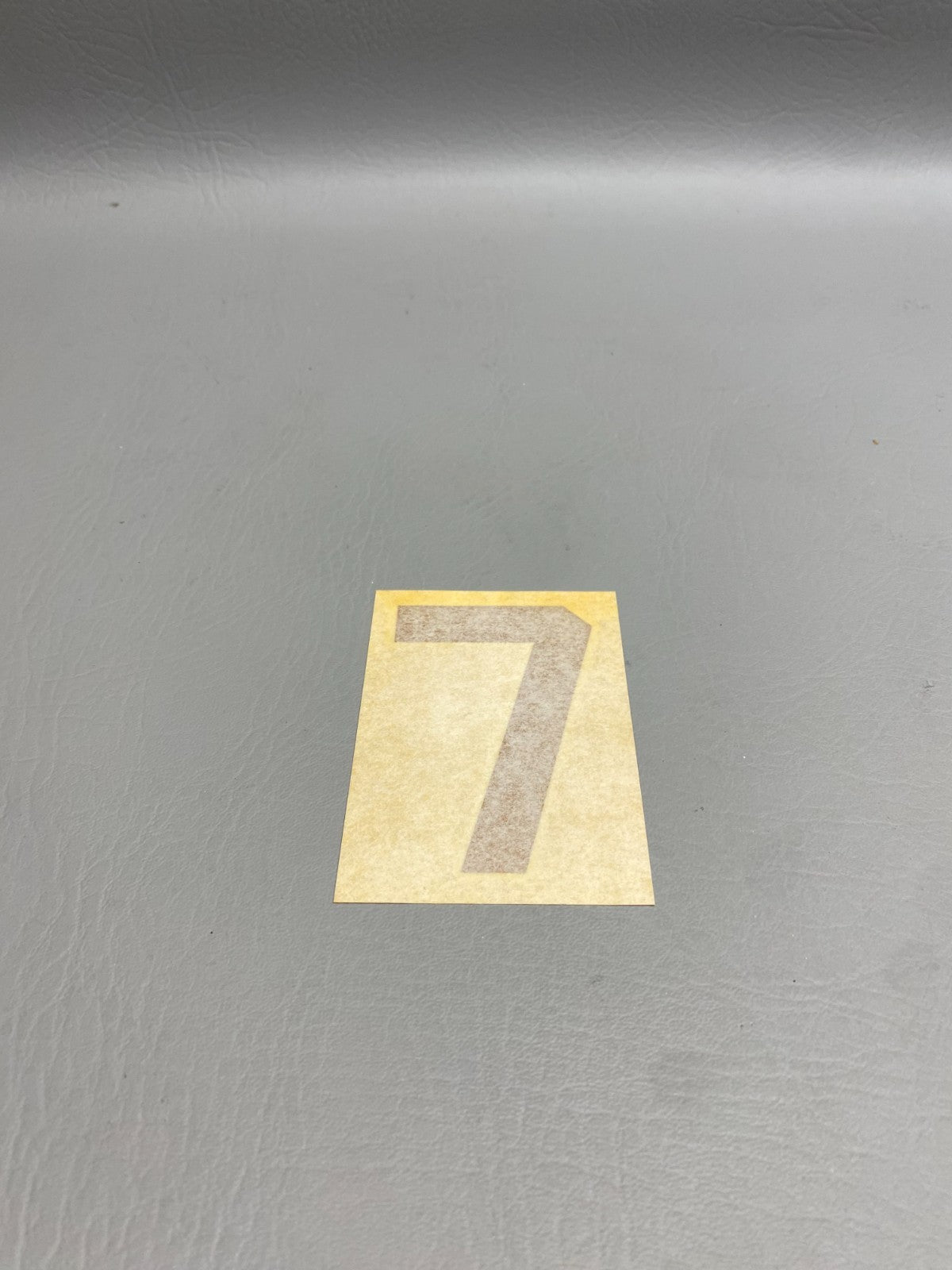 S2400B3-7 Cessna 7 Placard