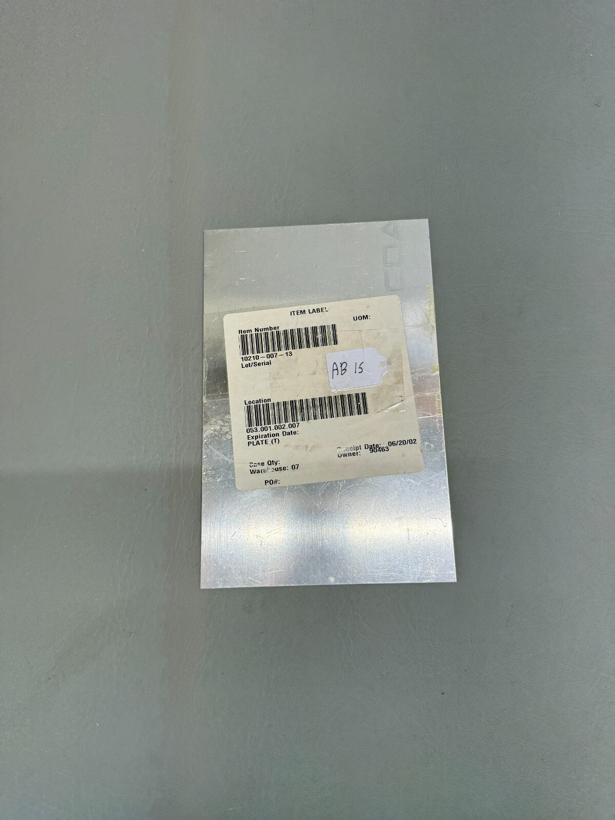 10210-007-13 Cessna Plate