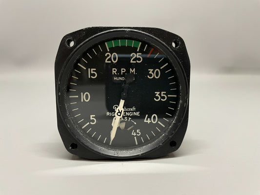 Beechcraft Dual Tachometer P/N 22-230
