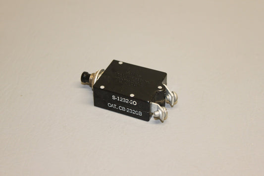 S1232-20 Cessna 20 Amp Circuit Breaker