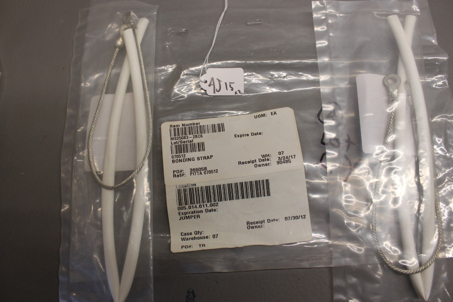MS25083-2BC6 Cessna Jumper A Bonding Strap (2 PACK)