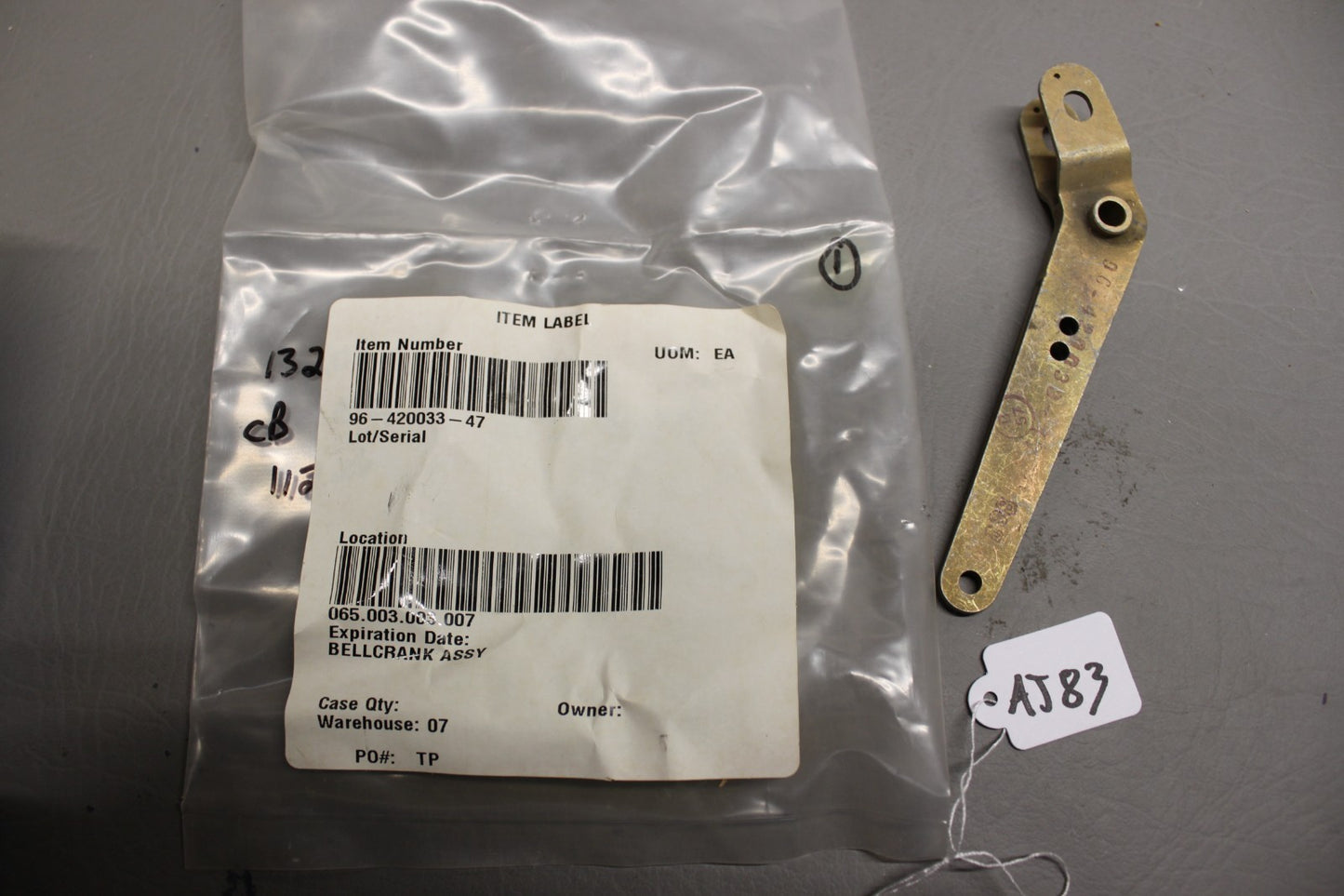 96-420033-47 Beechcraft A36 Bellcrank Cabin Door Latch