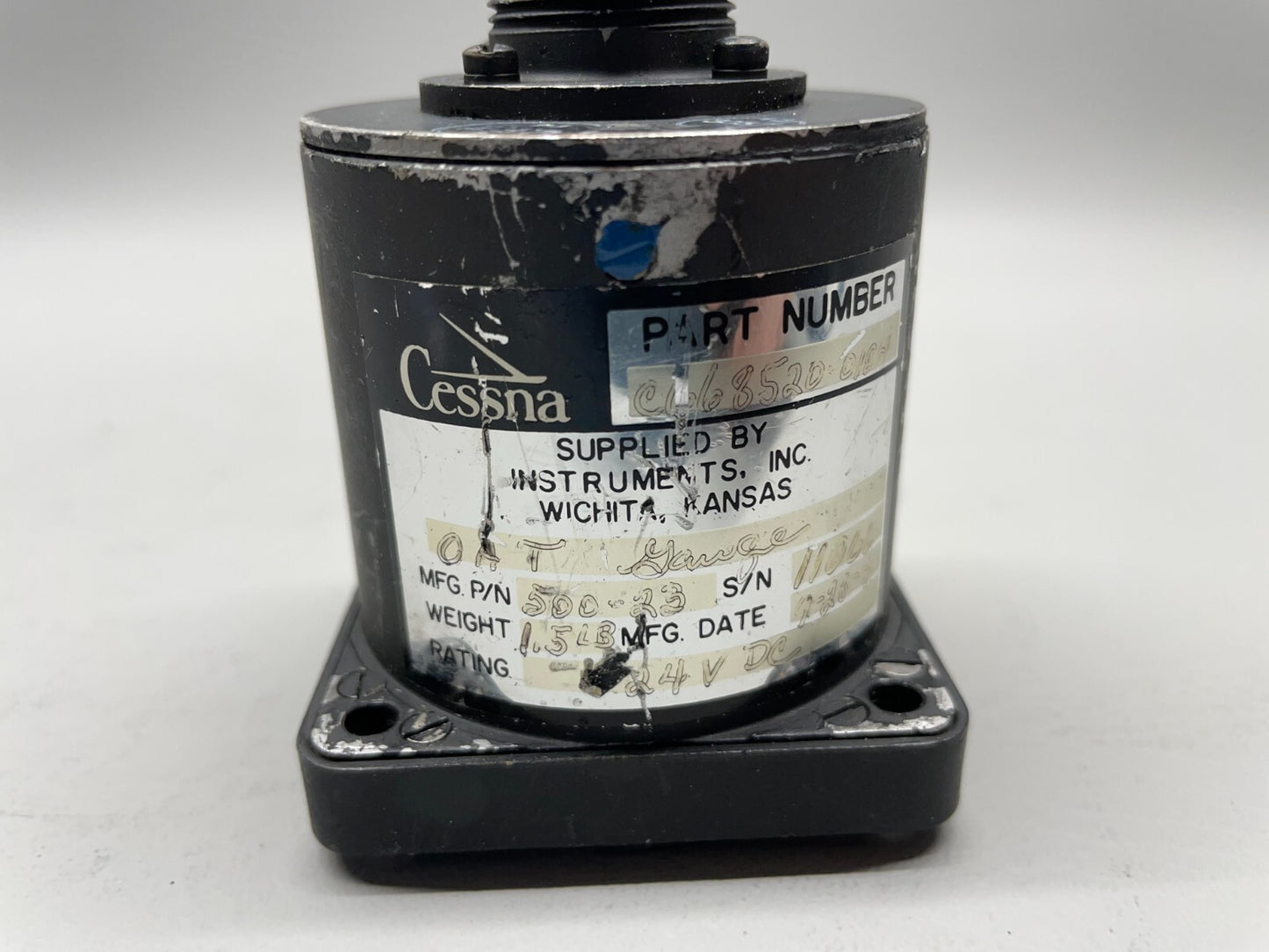 Cessna Outside Air Temp Indicator P/N C668520-0104