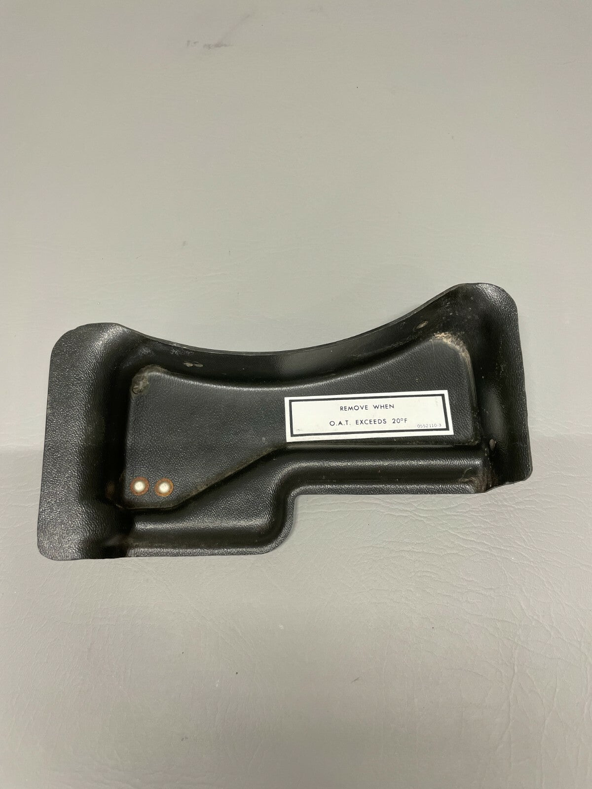 Cessna Winterization Baffle/Cover