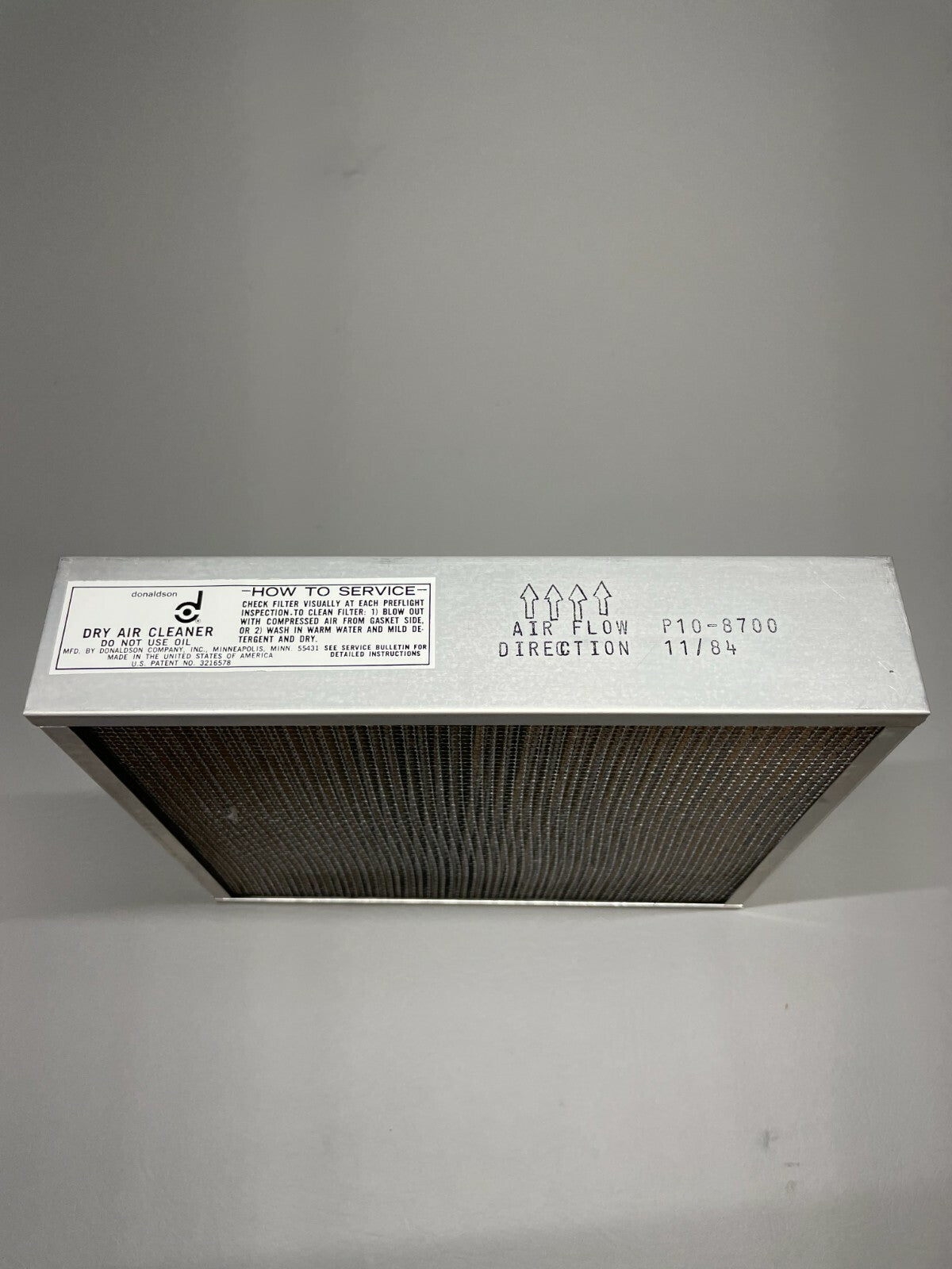 Beechcraft Air Filter P/N 50-389070-15