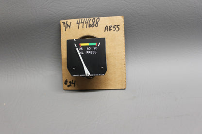 444688 Stewart Warner Oil Pressure Gauge (Alt P/N 824157)