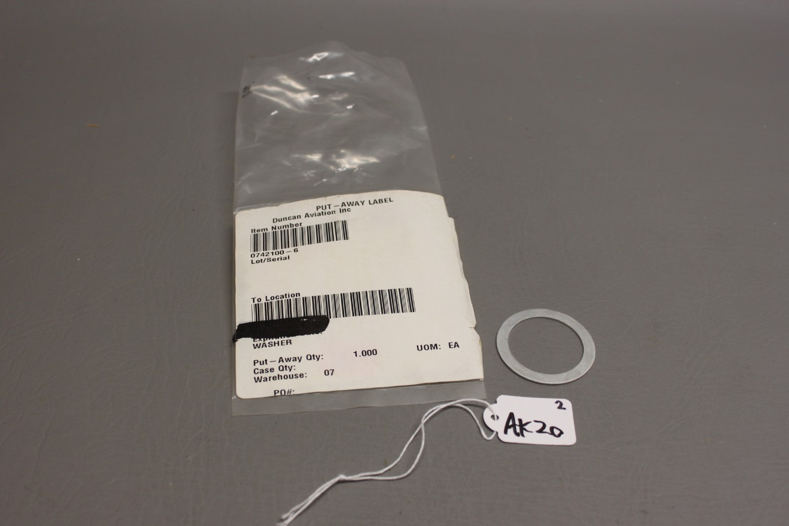 0742100-6 Cessna 180/185 Tail Spring Washer