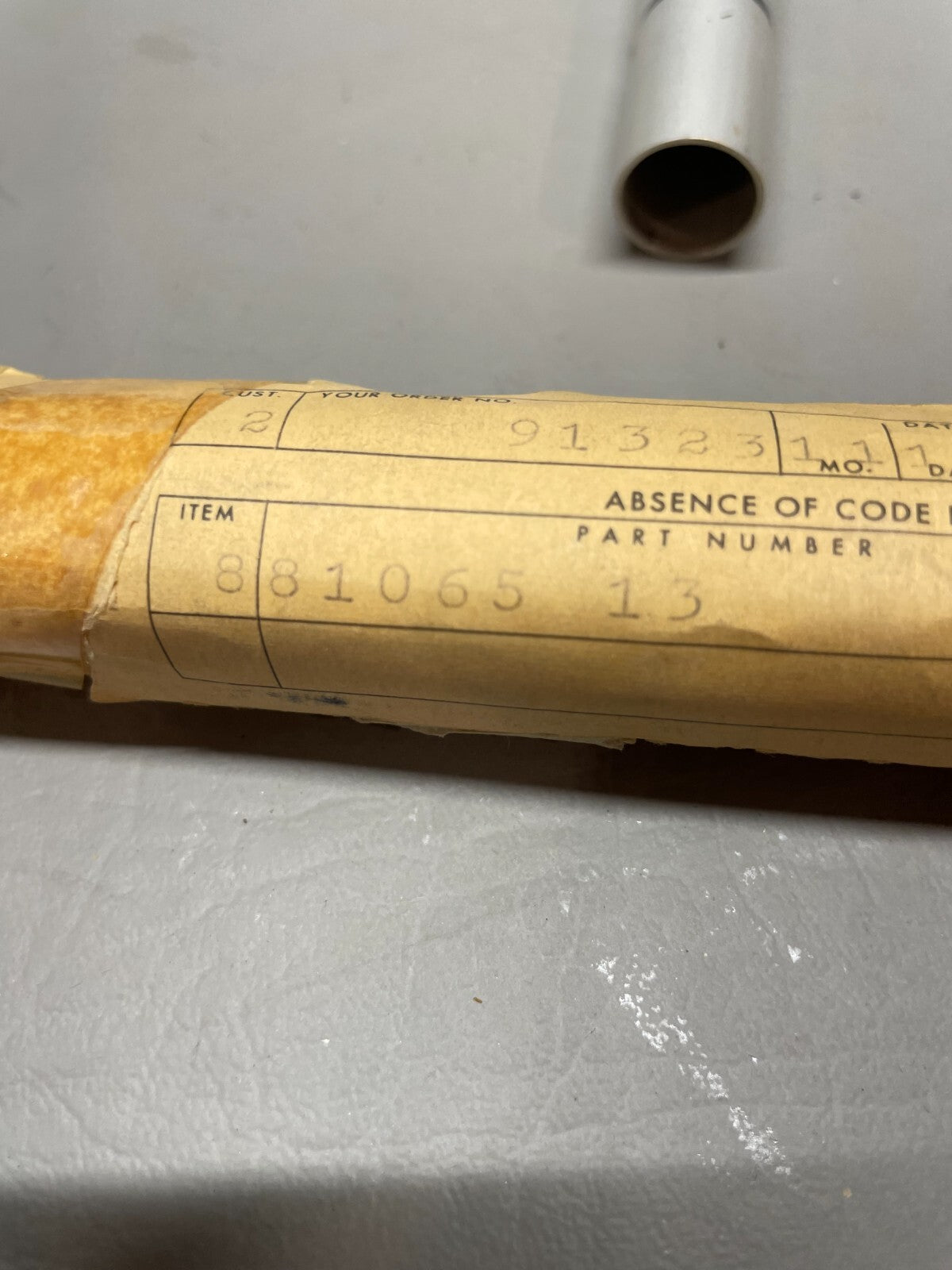 Aircraft Tube P/N 881065-13