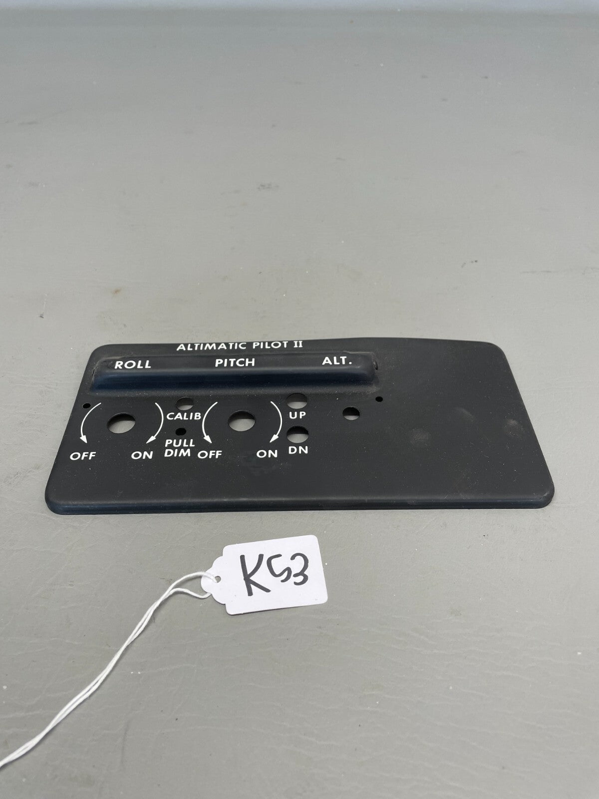 Piper Auto Pilot Control Cover Assy