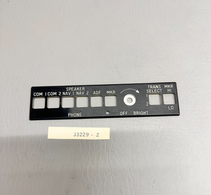 33229-002 Piper Placard