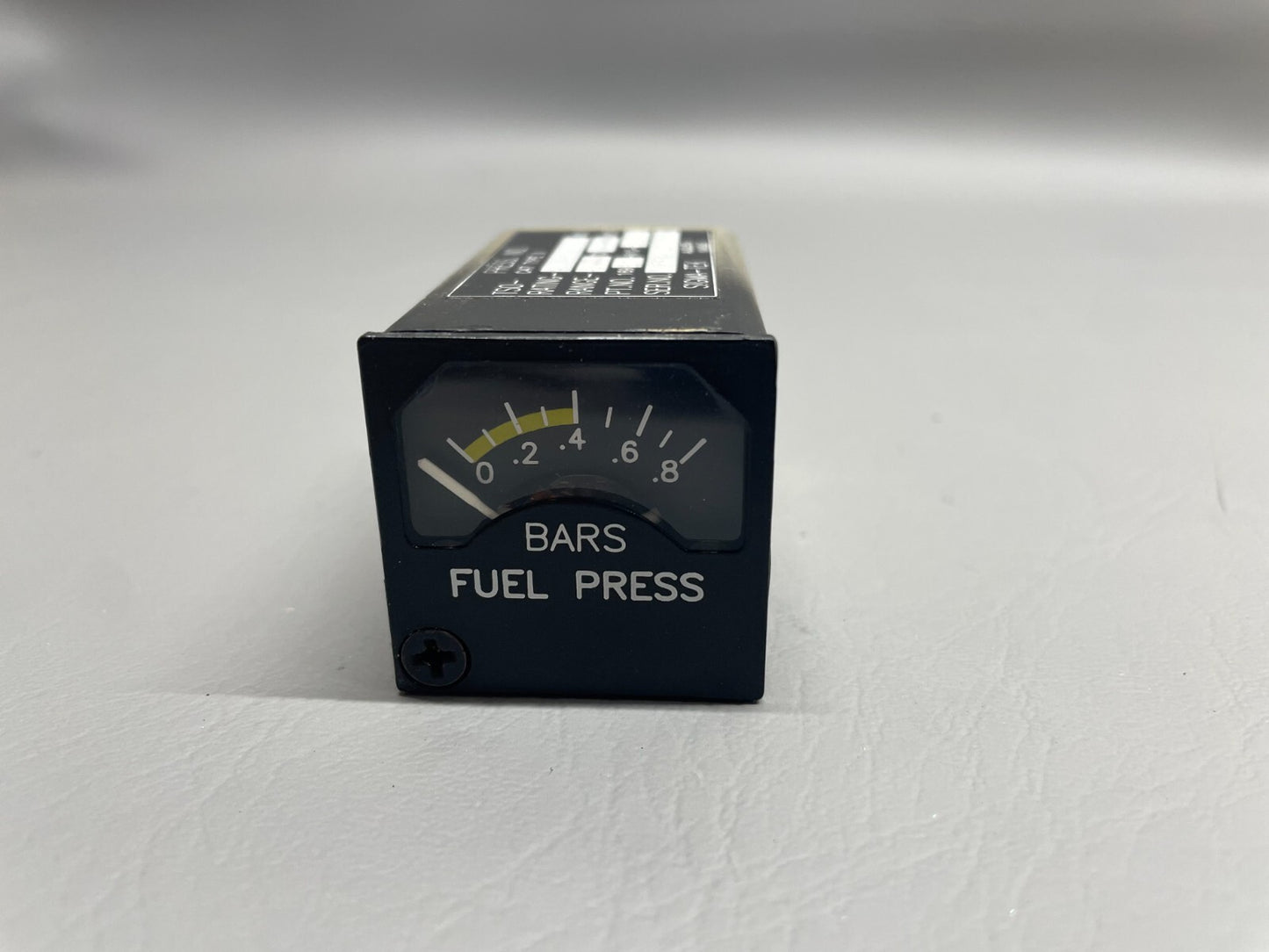 Sigma Tek Fuel Pressure Indicator with 8130 P/N 169BR-910-3LBW