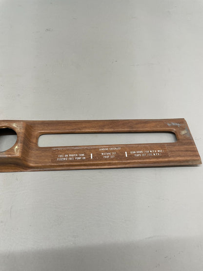 Piper Cover Plate P/N 67228-000