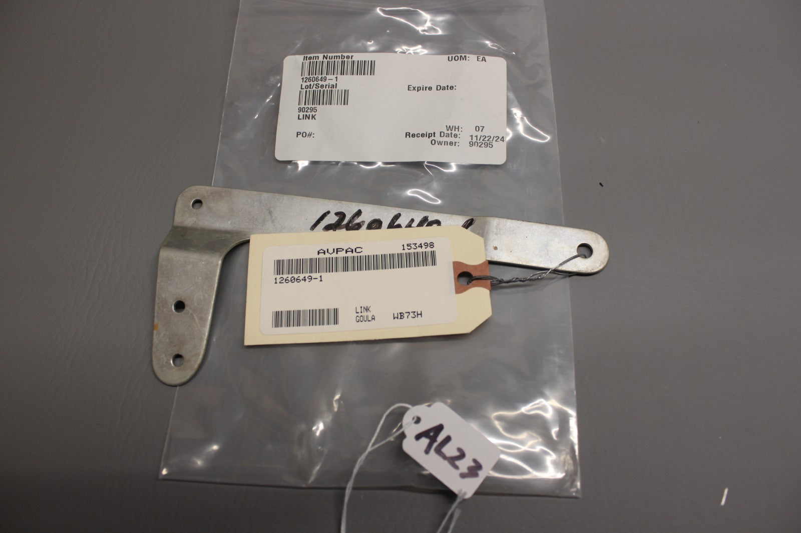 1260649-1 Cessna 210 Elevator Control Link
