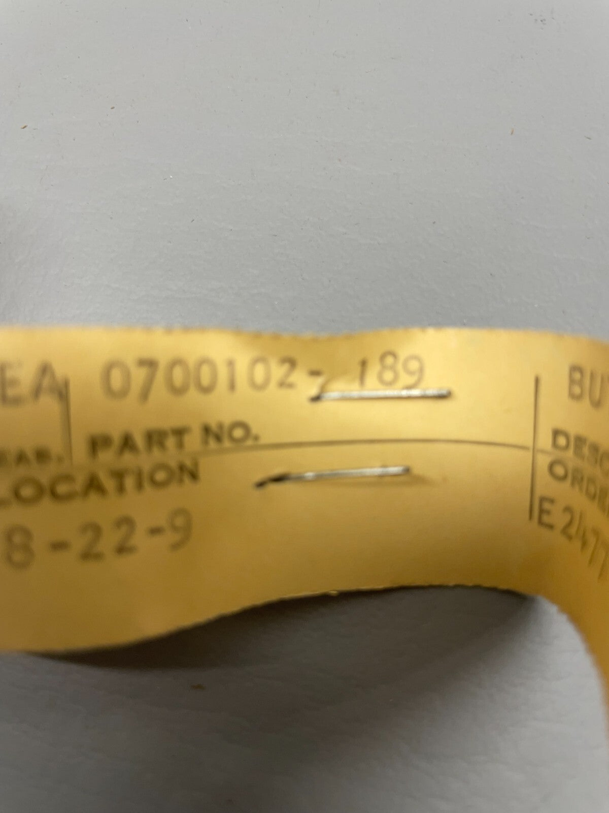 Cessna Button P/N 0700102-189 (NEW)