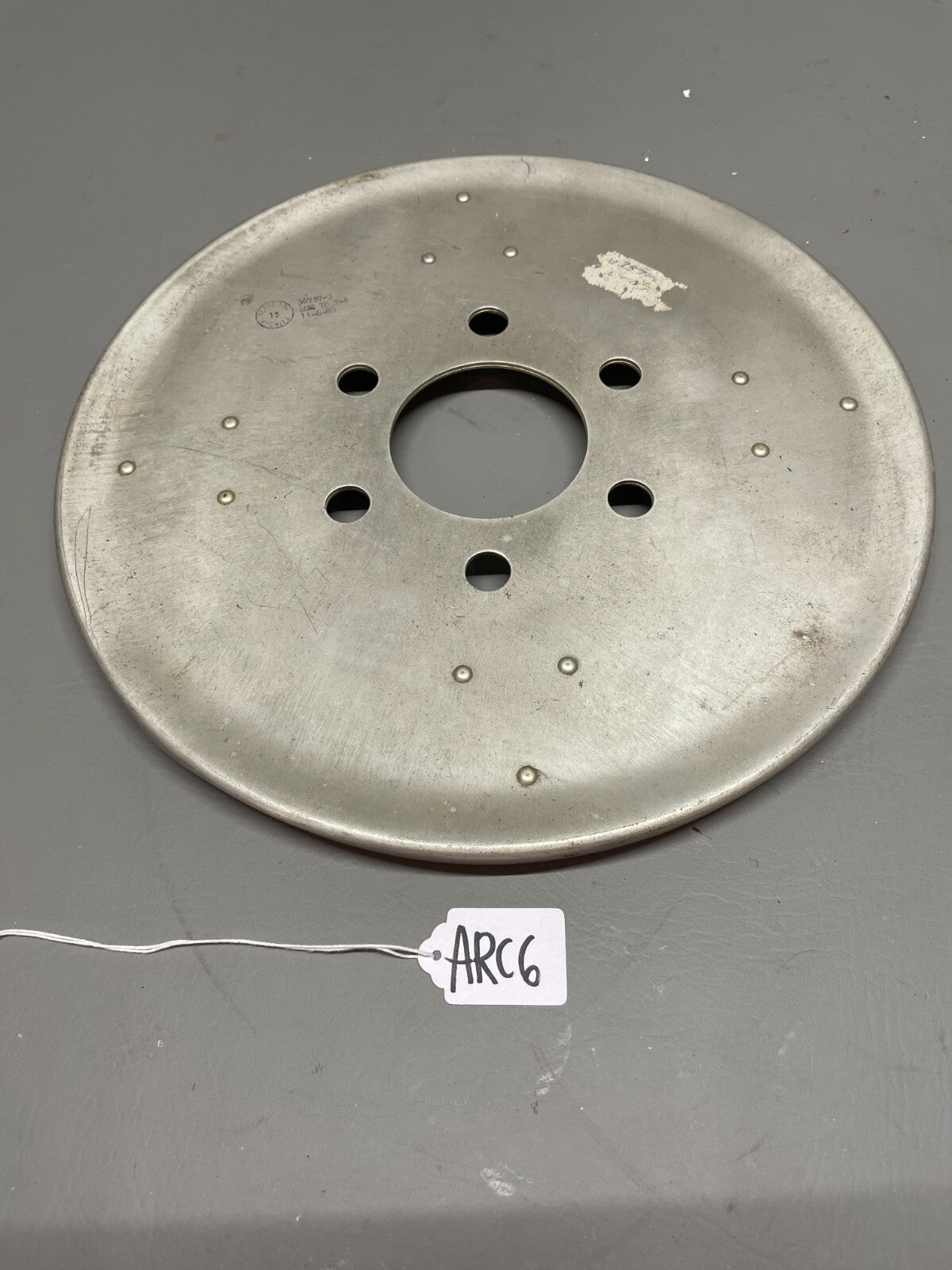 Aircraft Propeller Spinner Backplate P/N 36757-3