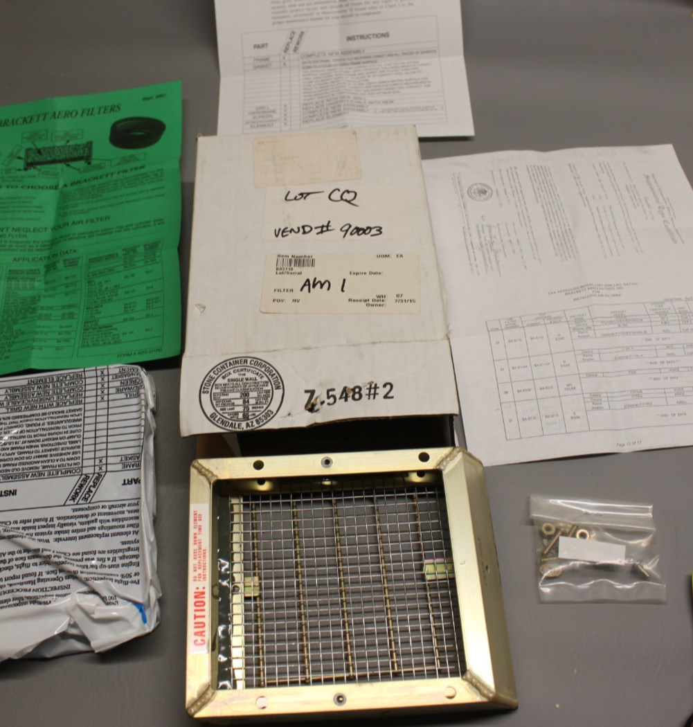 BA5110 Brackett Air Filter Assembly
