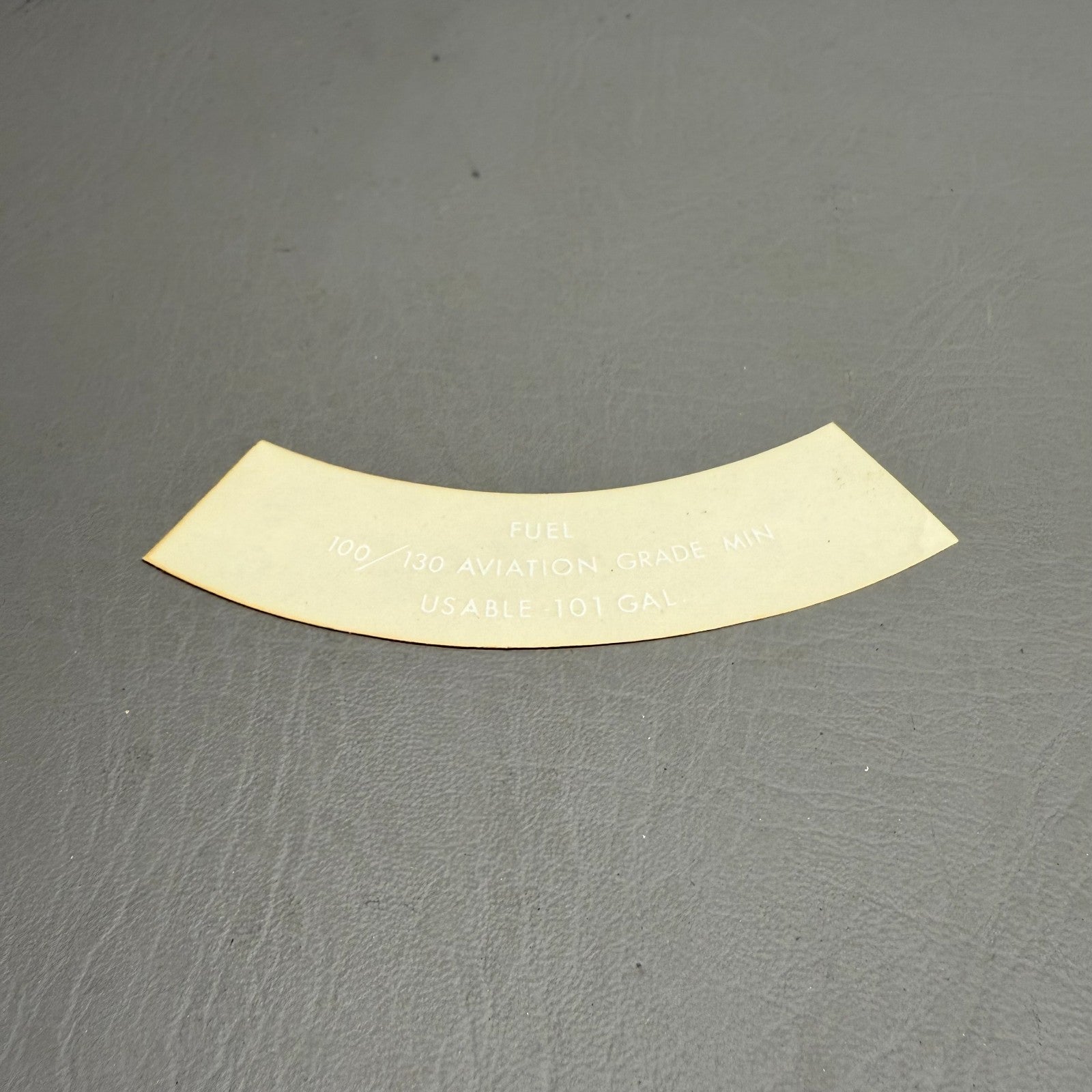 5026015-201 Cessna Fuel Placard
