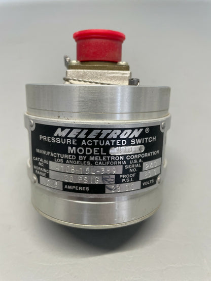 410B-15L-389 Meletron Pressure Actuated Switch 