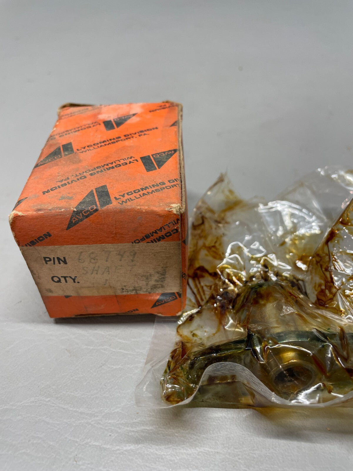 Lycoming Crankshaft Idler Gear Shaft P/N 68749 (NEW)