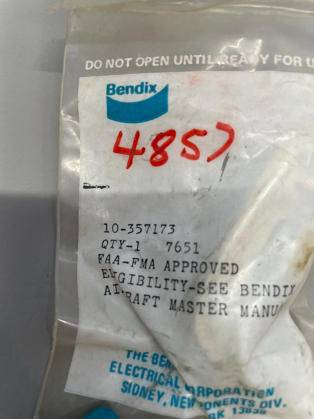 TCM Continental Breaker Point P/N 10-357173