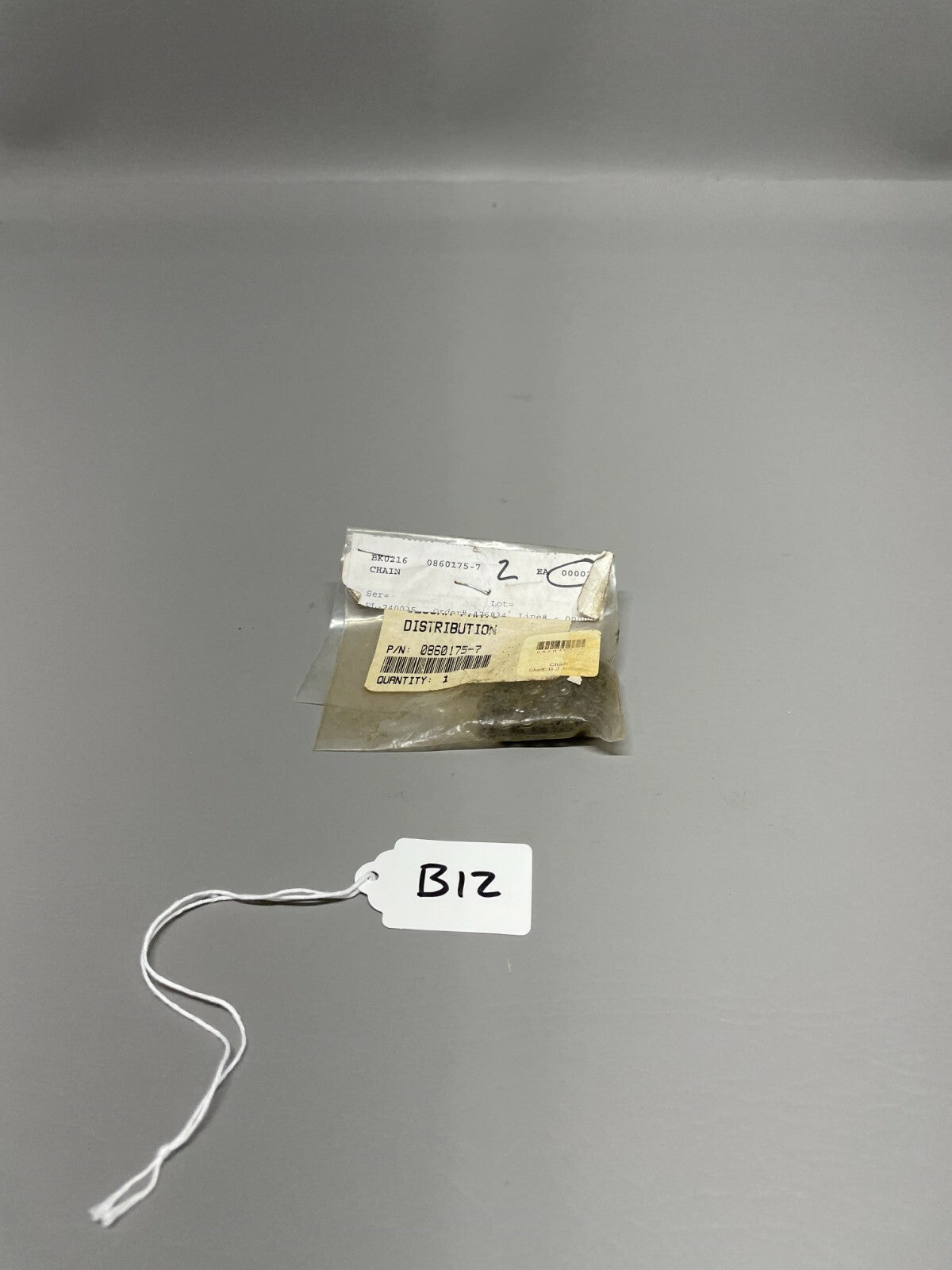 Cessna 310Q Tab Chain Aileron Trim Lower and Actuator P/N 0860175-7