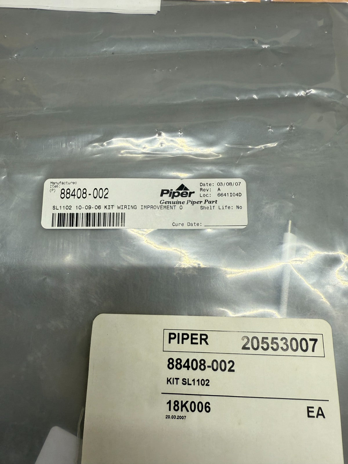 88408-002 Piper Wiring Kit