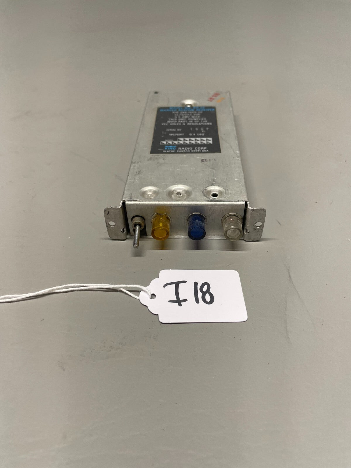 Bendix King KR-22 Marker Beacon Receiver P/N 066-1065-00