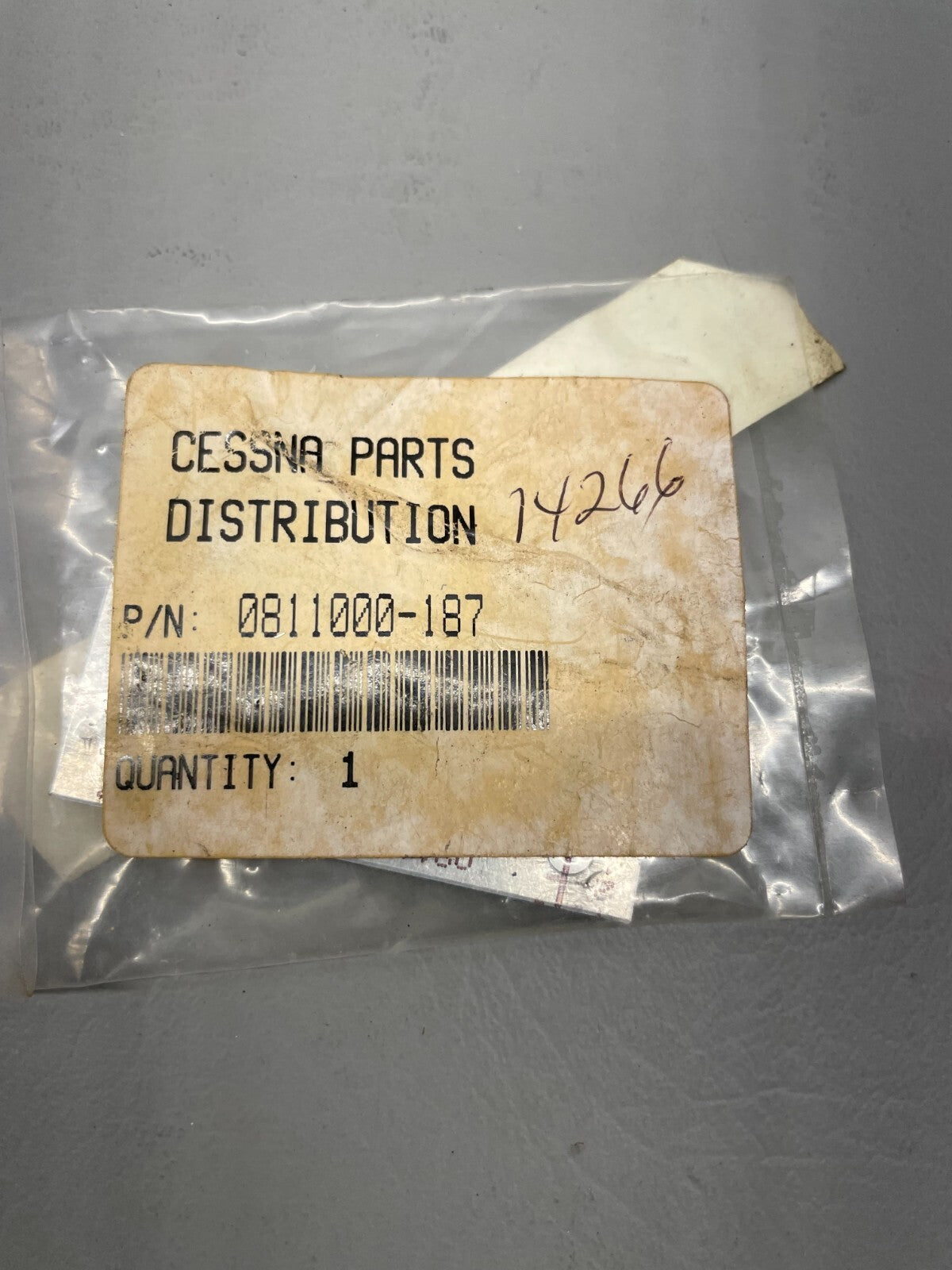 Cessna 310 Cabin Door Latch Plate Assy P/N 0811000-187 (NEW)