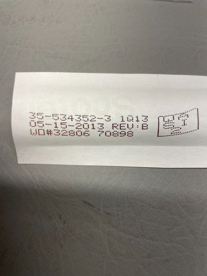 Beechcraft Cessna Shoulder Harness and Latch Window Decals P/N 102-530045-1
