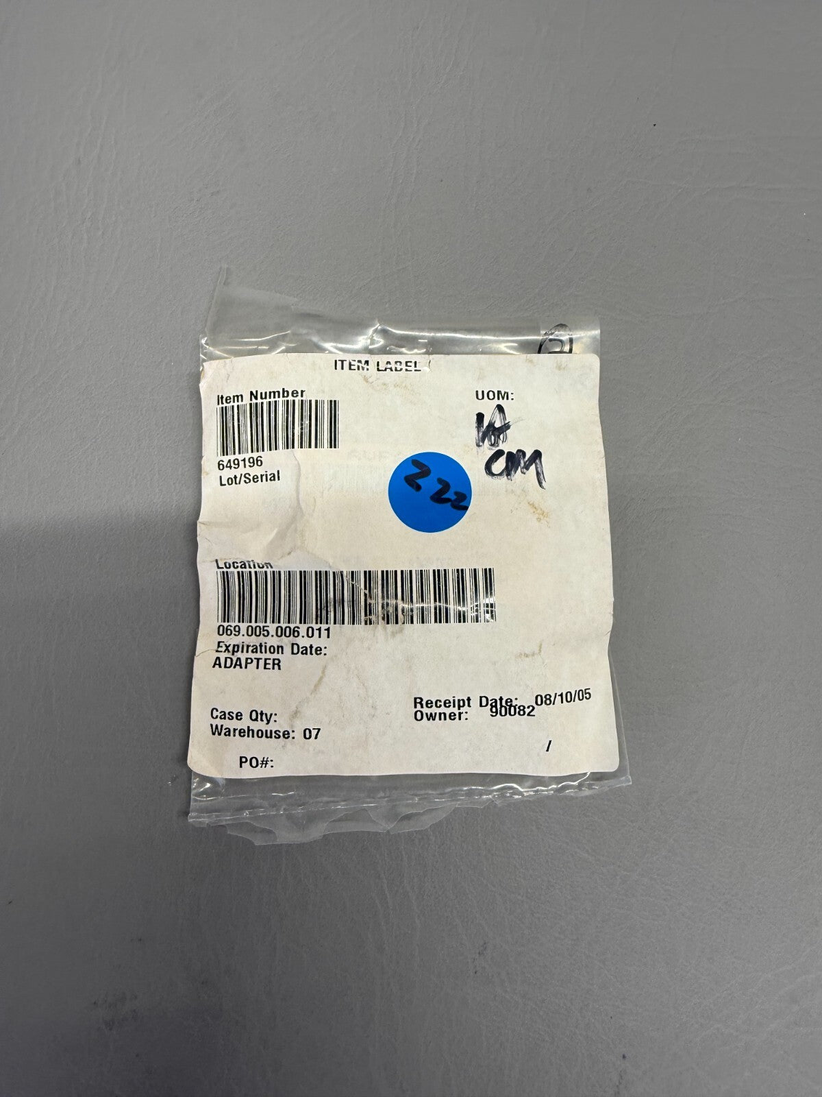 649196 Adapter Assy