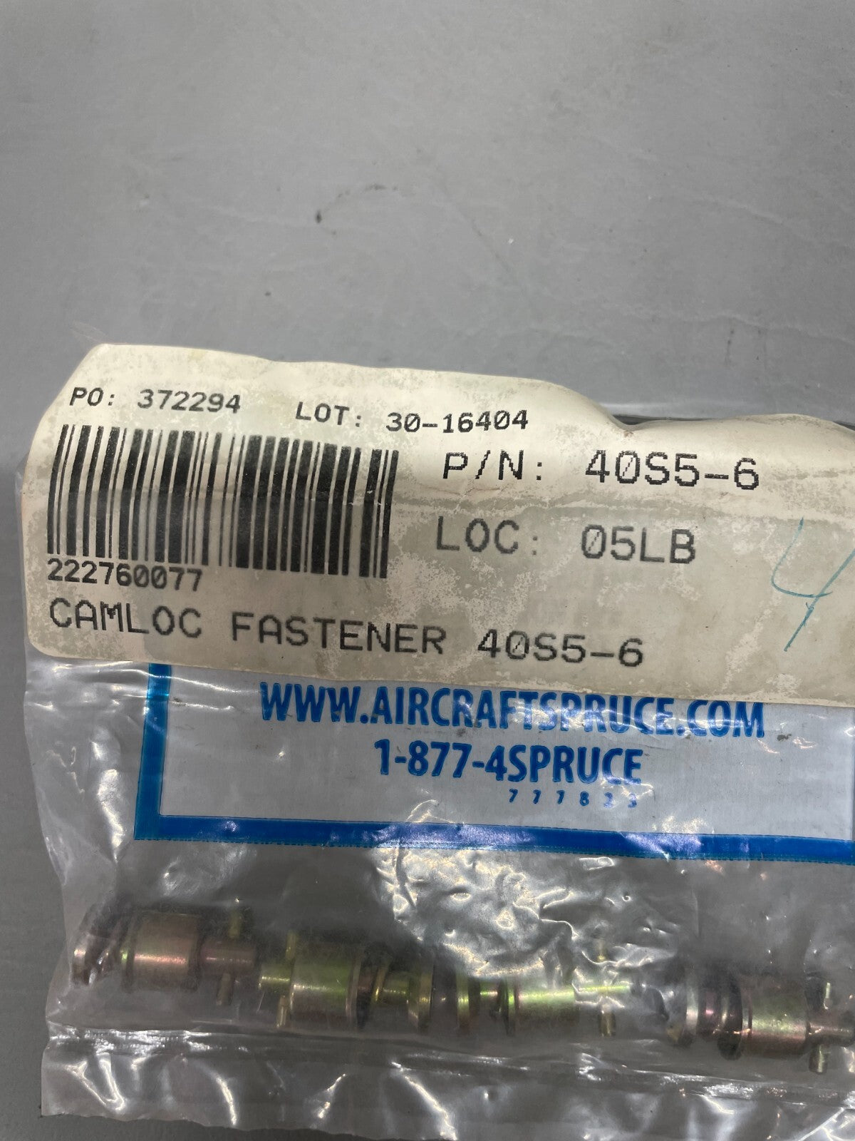 Camloc Fastener (4 PACK) P/N 40S5-6