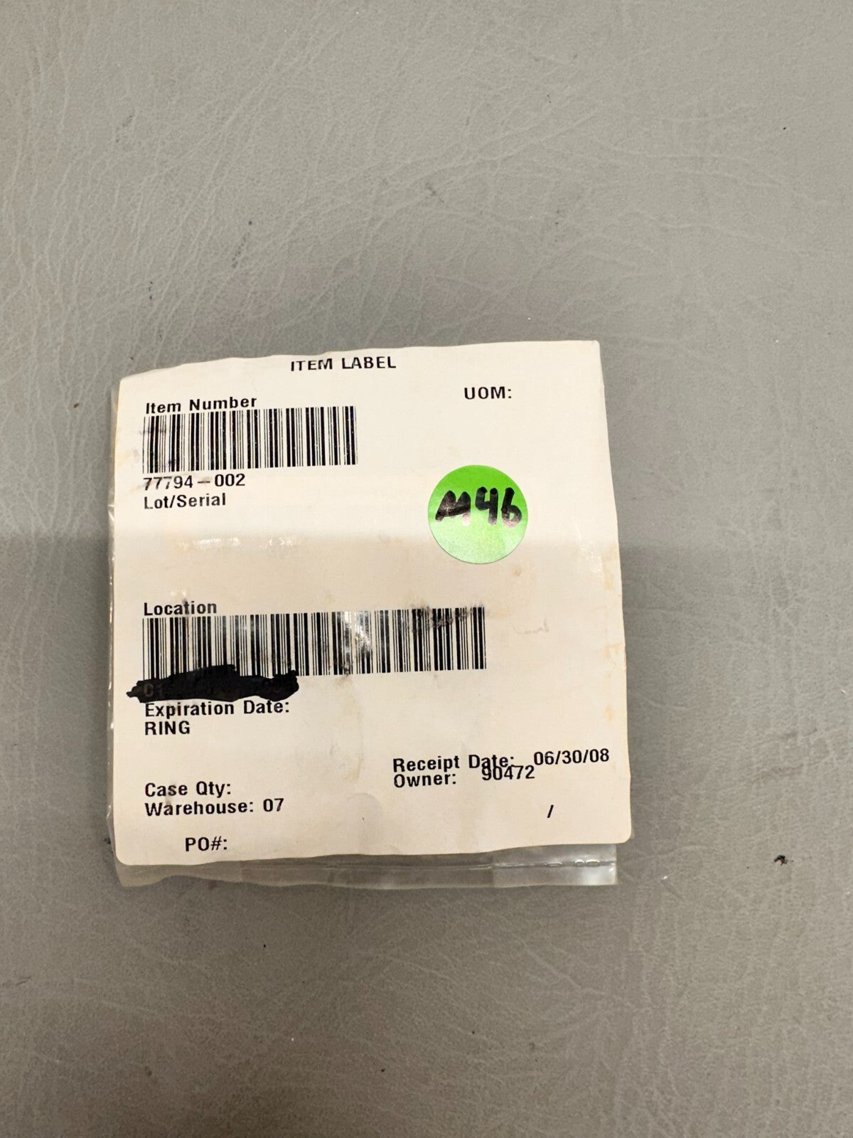 777974-002 Aircraft Ring