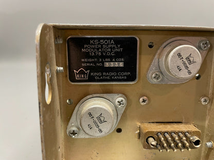 KS-501A King Radio Power Suplly Modulator Unit