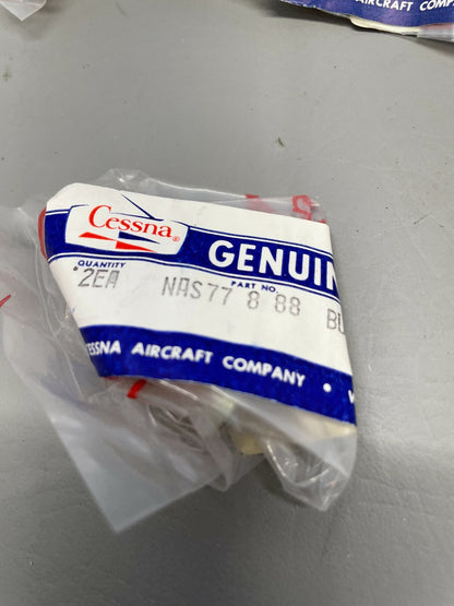 Cessna/National Aerospace Standard Steel Bushing Sleeve P/N NAS77-8-088 (PAIR)