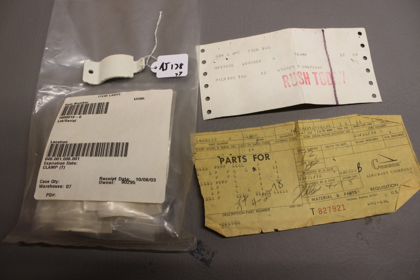 1600019-6 Cessna Clamp