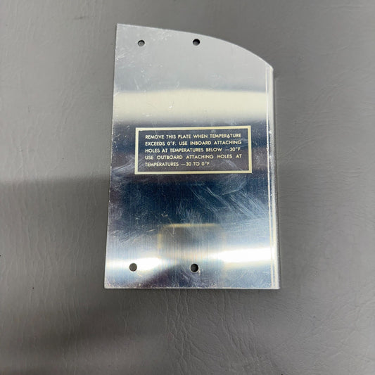 0700313-36 Cessna Winterization Plate