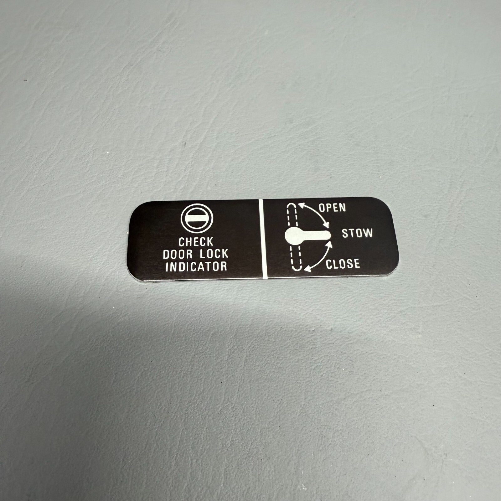 5200181-15 Cessna Placard