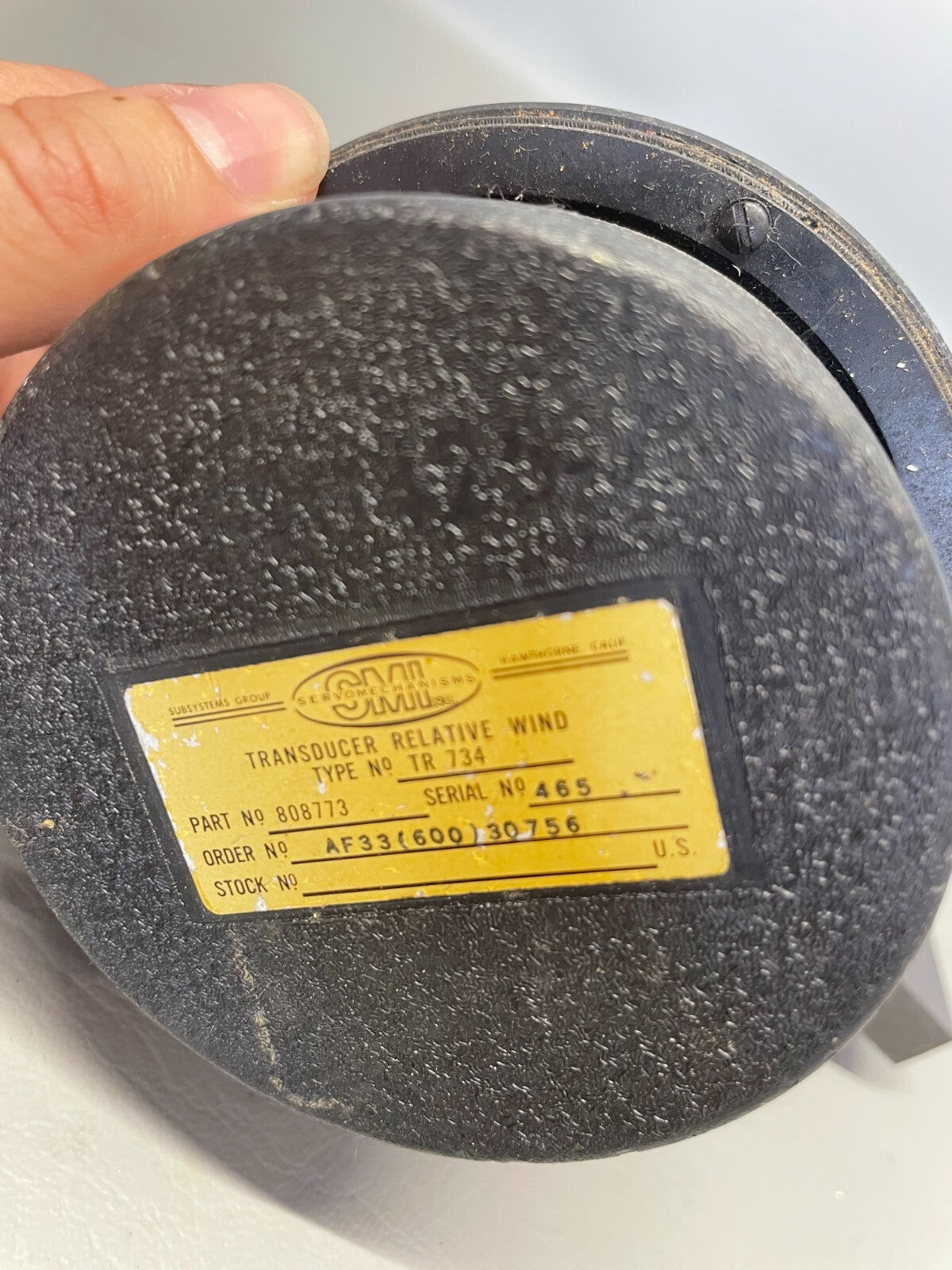SMI AOA Transducer P/N 808773